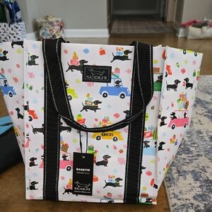 Scout Colorful Dachshund Print Tote